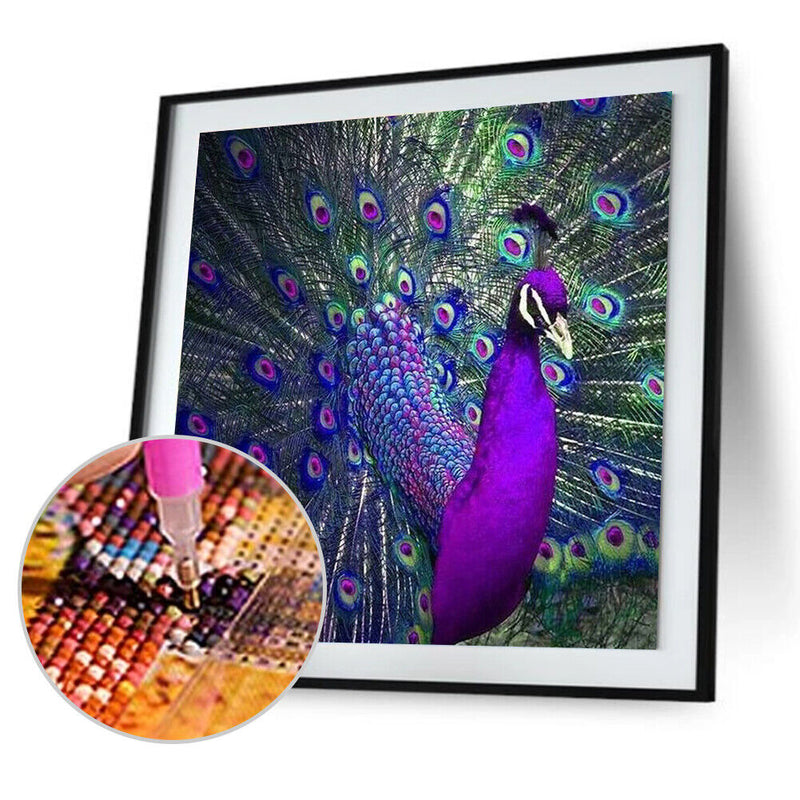 5D DIY Full Drill Diamond Animal Painting Embroidery Kit Mosaic Art Craft Newly