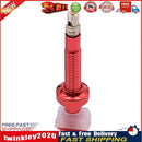 1pc MTB Road Bike Presta F/V Tubeless Tire Valve for Carbon Rim (Red) Newly