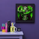 5D DIY Diamond Painting Kits Full Round Drill Sword Dragon Mosaic Picture Wall