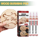3pcs Wood Pyrography Pens Practical Chemical Wood-burning Pens Woodworking Tools