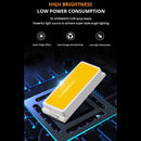 4x500lm Flashlight Portable 6 Gears Torch Light for Camping Accessories LED