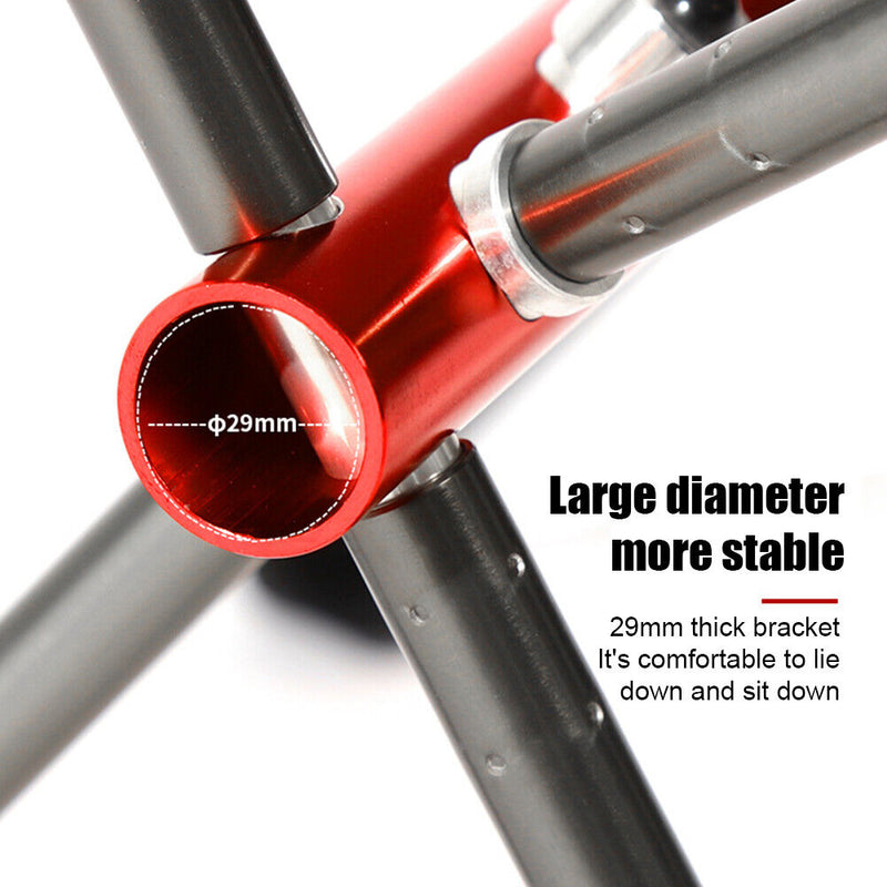 Portable Foldable Camping Chair Aluminum Alloy Chairs Seat Tools for Beach BBQ