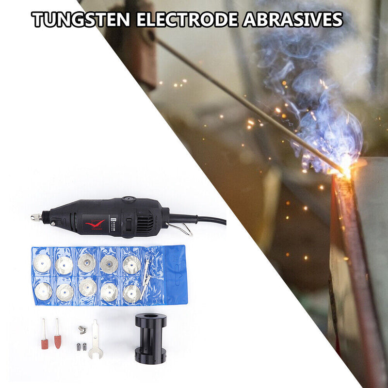 Tungsten Electrode Rods Needles Sharpener Grinder Argon Arc TIG Welding Too