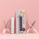 Steel Scissors Child Handmade Scissors School Stationery Cat Paw Art Scissors