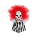 Horror Clown Garland Door Hanging Garland Decor Halloween for Festival Party`