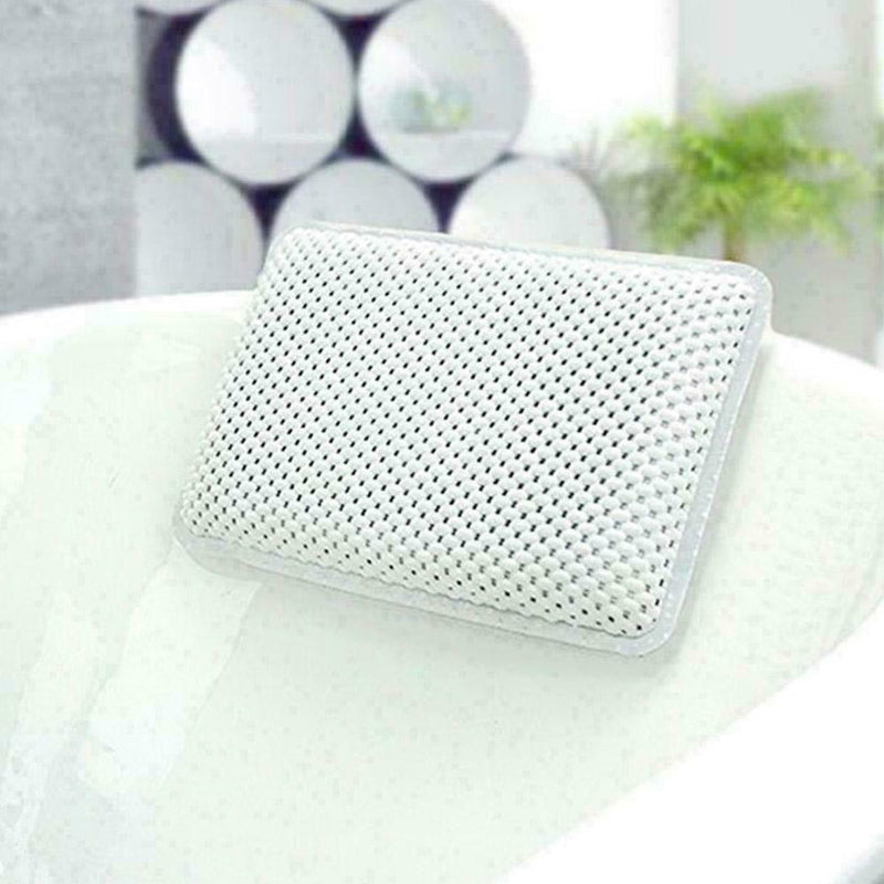 Comfort Bath Pillow Cushioned Spongy Bathtubs Cushions Cups C8R9 Bathroom I8M4