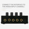 Ultra-Compact 4 Output 1 Input Amp 4 Channels Audio Stereo Headphone Amplifier
