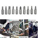 1/4 inch Mini Ratchet Wrench Screwdriver with Batch Head Set Repair Tools Newly