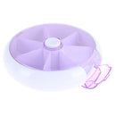 7Day One Week Round Portable Pill Case Medicine Box Storage Organizer(3)