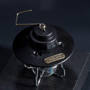 Portable Camping Lantern 3 Modes Emergency Light 15w for Camping (Black)