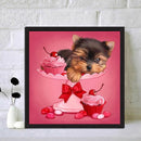 5D Diamond Painting Kit Puppy Full Round Drill DIY Wall Art Mosaic Home Picture