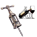 Matefielduk Zinc Alloy Bottle Opener, Red Wine Cork Drawing Tool