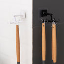 360 Rotation Kitchen Hooks Self Adhesive Bath Wardrobe Organizer Hanger Rack