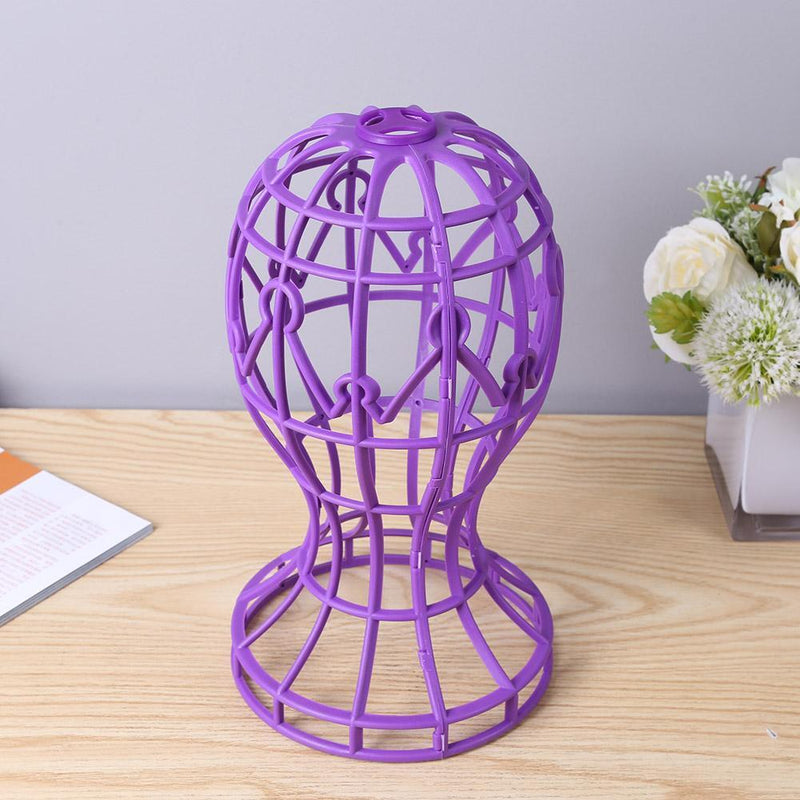 Wig Stands Hat Cap Holder Plastic Storage Rack Wigs Support Dryer Tool