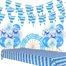 Oktoberfest Balloons German Beer Festival Decorating Set Insert Card Banner Flag