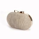Party Egg Shape Handbags Rhinestones Evening Bag Clutch Shoulder Chain Purse
