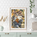 Home Decor Rhinestone Diamond Painting Owl Group Mosaic Drill Point Handicraft