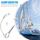 Deck Hinge Marine Hardware Stainless Steel Boat Quick Release Pin with Lany