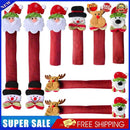 Kitchen Christmas Microwave Oven Gloves with Coasters Heat Resistant Gloves