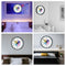Easily Clock for Kids with Silent Movement Telling Time Wall Clock Educational