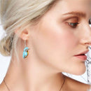 Turquoise Jewelry Gifts Necklace Ear Dangle Bird Earrings Ear Hoop Pendant