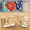 LOVE Biscuit Cutter Steel Sugar Cookie Cutter N2M7