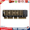 SSD M.2 NVME to PCI-E 4.0 X4 Riser Card PCI-Express X4/X8/X16 M Key Adapter