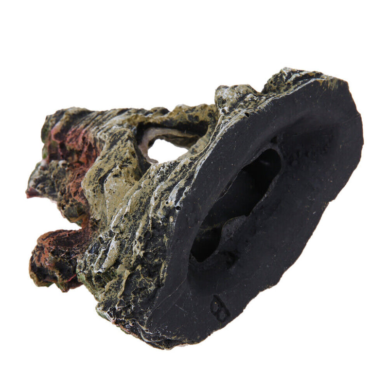 Mountain View Aquarium Rockery Hiding Cave Tree Fish Tank Ornament Decor Newly