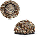 Women Wide Band Haircare Chemo Caps Hair Cover Satin Bonnet Sleep Cap Night Hat