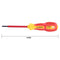 Multi-use Electrician's Insulated Magnetic Electrical Screwdriver(Straight)