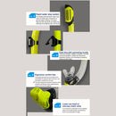 Diving Snorkel Silicone Full Dry Underwater Diving Air Breathing Tube Hose