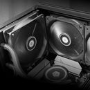 ID-COOLING 4-pin PWM 120mm DC 12V Computer PC Case Desktop Chassis Cooling Fan