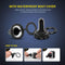 SPST Rocker Toggle Switch 2 Pin ON OFF Power Button Switches with Waterproof Cap