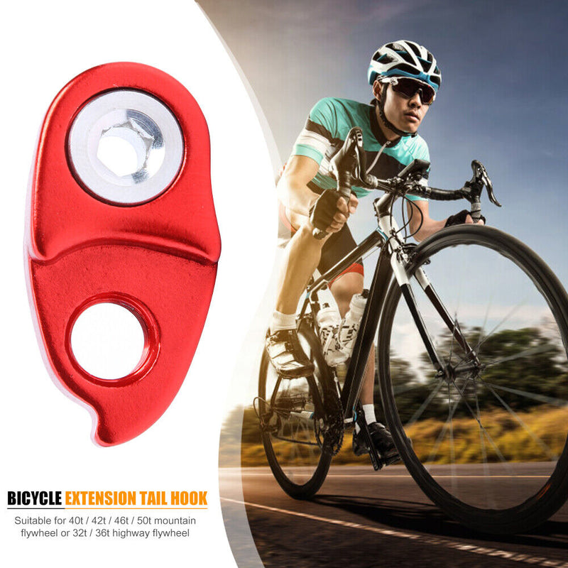 MTB Bike Frame Gear Tail Hook Extender Bicycle Rear Derailleur Hanger Extensi