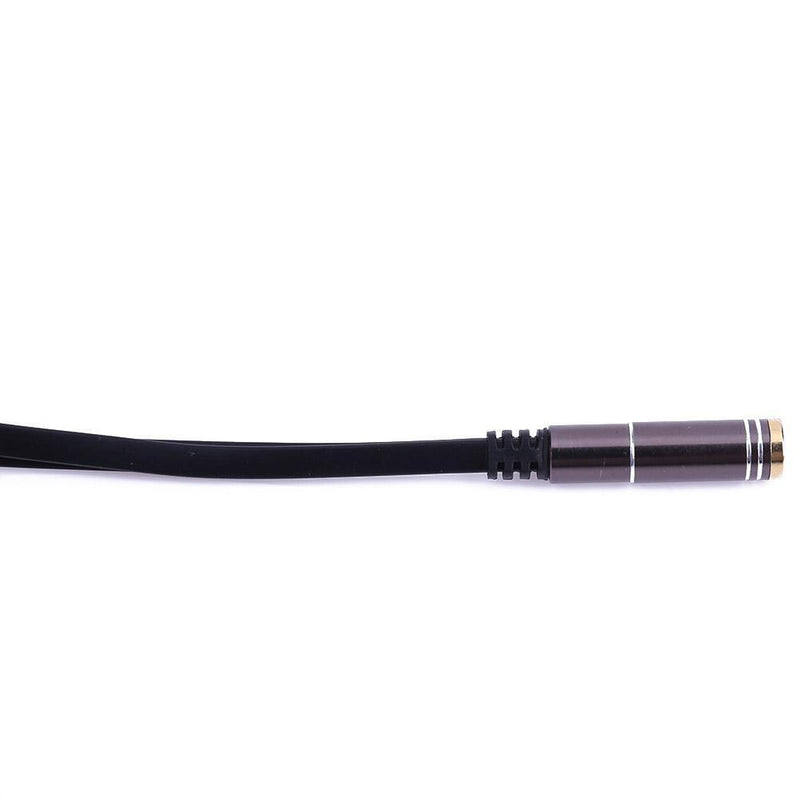 Audio Cable Adapter 3.5mm Stereo Audio Y Splitter 1 Jack Female, 2 Male f