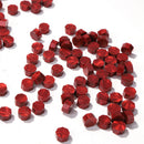 100pcs Octagon Red Seal Wax Beads Stamp Beaded for Letter (Fire Red) Newly