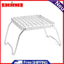 Folding Backpacking Camping Stove Oven Campfire Grill Rack Barbecue Accessories