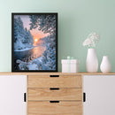 Diamond Painting Snow Scene Full Round Drill Rhinestone Picture