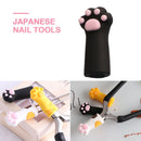 Nipper Cover Cat Claw Protective Sleeve for Nail Cuticle Tweezers (Black) Newly