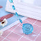 Crystal Glass Door Tassel Curtain Beads String Hanging Pendant Chain (Blue)