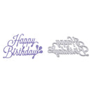 Birthday Writing Pattern Decor DIY Machining Die Carbon Steel Stencil