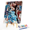 Oil Paint By Numbers Picture DIY Drawing Painting Dancing Couple Paint Decor Art
