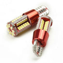 Bulbs 3014 57SMD COB License Plate Light Car LED Reading Bulbs T10 W5W Dome Map