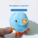 Cat Winding Clockwork Chicken Jumping Walking Hopping Cartoon Chick Random Color