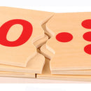 For Kids Early Learning Wooden Mathematical Puzzle Maths Material Number 1-10