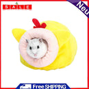 Small Pet Cotton Nest Hedgehog Hamster Sleeping Bed Winter Warm Mini Cute House