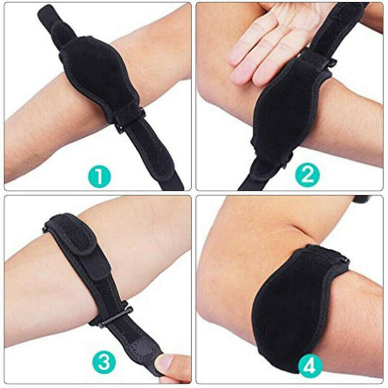 Durable Pad Gym Tennis Strap Elbow Protector Elbow Support Brace