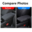 Padding Protective Arm Rest Cover Console Box Mat Cushion Case Car Armrest Pad