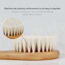 Baby Rubbing Artifact Wash Hair Beech Wool Brush Haircut Soft Cleaning Newly