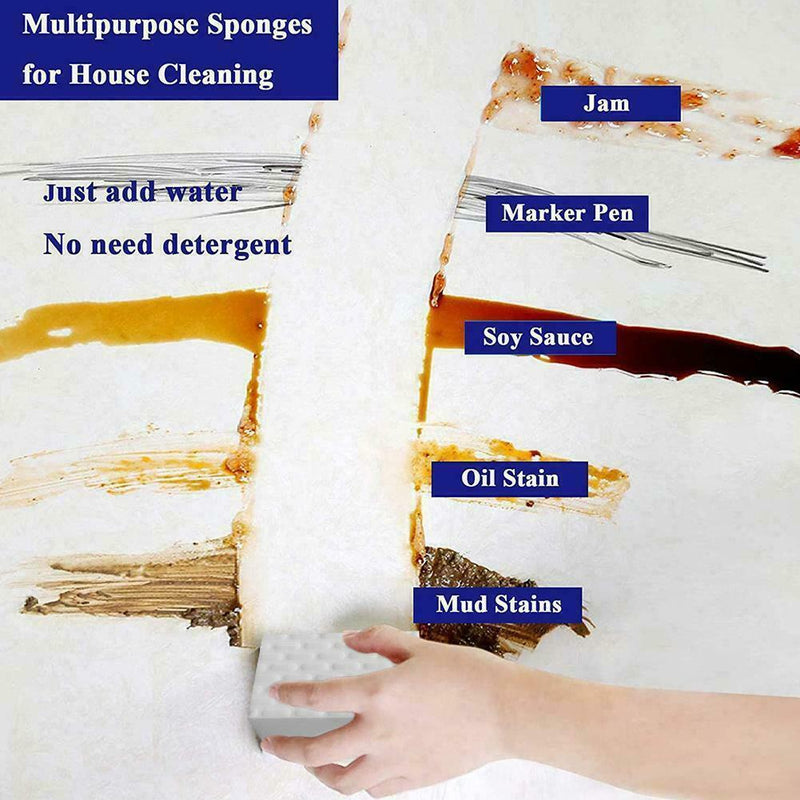 Sponge Eraser Cleaning Melamine Stain Dirt Remover Cleaner Foam Product A8I7